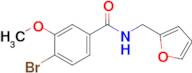 4-Bromo-N-(furan-2-ylmethyl)-3-methoxybenzamide