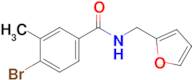 4-Bromo-N-(furan-2-ylmethyl)-3-methylbenzamide