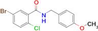 5-Bromo-2-chloro-N-(4-methoxybenzyl)benzamide