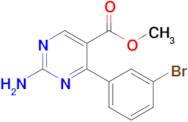 Methyl 2-amino-4-(3-bromophenyl)pyrimidine-5-carboxylate