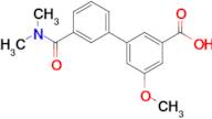 3'-(Dimethylcarbamoyl)-5-methoxy-[1,1'-biphenyl]-3-carboxylic acid