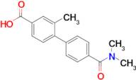 4'-(Dimethylcarbamoyl)-2-methyl-[1,1'-biphenyl]-4-carboxylic acid