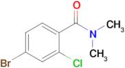 4-Bromo-2-chloro-N,N-dimethylbenzamide