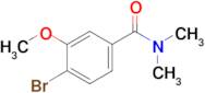 4-Bromo-3-methoxy-N,N-dimethylbenzamide