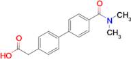 2-(4'-(Dimethylcarbamoyl)-[1,1'-biphenyl]-4-yl)acetic acid