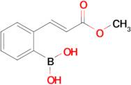 (2-(3-Methoxy-3-oxoprop-1-en-1-yl)phenyl)boronic acid