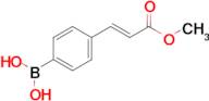 (4-(3-Methoxy-3-oxoprop-1-en-1-yl)phenyl)boronic acid