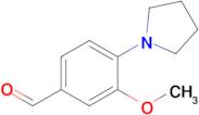 3-Methoxy-4-(pyrrolidin-1-yl)benzaldehyde