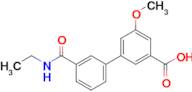 3'-(Ethylcarbamoyl)-5-methoxy-[1,1'-biphenyl]-3-carboxylic acid