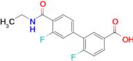 4'-(Ethylcarbamoyl)-3',6-difluoro-[1,1'-biphenyl]-3-carboxylic acid