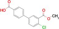 4'-Chloro-3'-(methoxycarbonyl)-[1,1'-biphenyl]-4-carboxylic acid