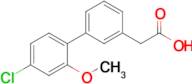 2-(4'-Chloro-2'-methoxy-[1,1'-biphenyl]-3-yl)acetic acid