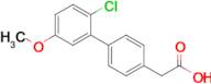 2-(2'-Chloro-5'-methoxy-[1,1'-biphenyl]-4-yl)acetic acid