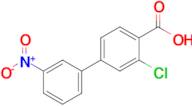 3-Chloro-3'-nitro-[1,1'-biphenyl]-4-carboxylic acid