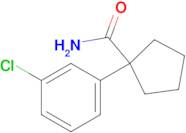 1-(3-Chlorophenyl)cyclopentanecarboxamide