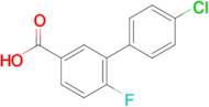 4'-Chloro-6-fluoro-[1,1'-biphenyl]-3-carboxylic acid