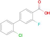 2'-Chloro-3-fluoro-[1,1'-biphenyl]-4-carboxylic acid