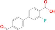 3-Fluoro-4'-formyl-[1,1'-biphenyl]-4-carboxylic acid