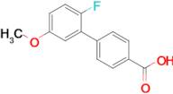 2'-Fluoro-5'-methoxy-[1,1'-biphenyl]-4-carboxylic acid