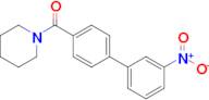 (3'-Nitro-[1,1'-biphenyl]-4-yl)(piperidin-1-yl)methanone