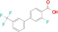 3-Fluoro-3'-(trifluoromethyl)-[1,1'-biphenyl]-4-carboxylic acid