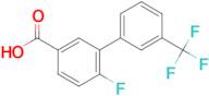 6-Fluoro-3'-(trifluoromethyl)-[1,1'-biphenyl]-3-carboxylic acid