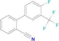 4'-Fluoro-3'-(trifluoromethyl)-[1,1'-biphenyl]-2-carbonitrile