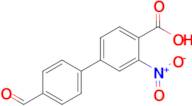 4'-Formyl-3-nitro-[1,1'-biphenyl]-4-carboxylic acid