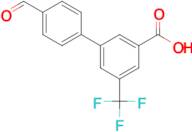 4'-Formyl-5-(trifluoromethyl)-[1,1'-biphenyl]-3-carboxylic acid