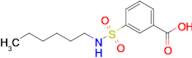 3-(N-Hexylsulfamoyl)benzoic acid