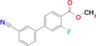 Methyl 3'-cyano-3-fluoro-[1,1'-biphenyl]-4-carboxylate