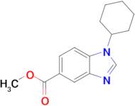 Methyl 1-cyclohexyl-1H-benzo[d]imidazole-5-carboxylate