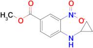 Methyl 4-(cyclopropylamino)-3-nitrobenzoate