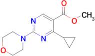 Methyl 4-cyclopropyl-2-morpholinopyrimidine-5-carboxylate