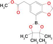 Methyl 2-(7-(4,4,5,5-tetramethyl-1,3,2-dioxaborolan-2-yl)benzo[d][1,3]dioxol-5-yl)acetate