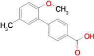 2'-Methoxy-5'-methyl-[1,1'-biphenyl]-4-carboxylic acid