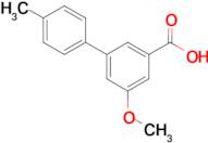 5-Methoxy-4'-methyl-[1,1'-biphenyl]-3-carboxylic acid