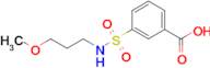 3-(N-(3-Methoxypropyl)sulfamoyl)benzoic acid