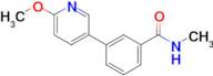 3-(6-Methoxypyridin-3-yl)-N-methylbenzamide