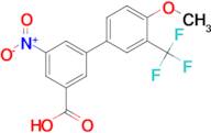 4'-Methoxy-5-nitro-3'-(trifluoromethyl)-[1,1'-biphenyl]-3-carboxylic acid
