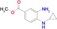 Methyl 3-amino-4-(cyclopropylamino)benzoate