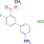 Methyl 3'-amino-4-fluoro-[1,1'-biphenyl]-3-carboxylate hydrochloride