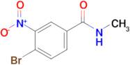 4-Bromo-N-methyl-3-nitrobenzamide