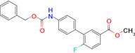 Methyl 4'-(((benzyloxy)carbonyl)amino)-6-fluoro-[1,1'-biphenyl]-3-carboxylate