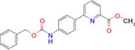 Methyl 6-(4-(((benzyloxy)carbonyl)amino)phenyl)picolinate