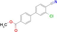 Methyl 3'-chloro-4'-cyano-[1,1'-biphenyl]-4-carboxylate