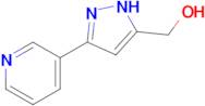 (5-(Pyridin-3-yl)-1H-pyrazol-3-yl)methanol