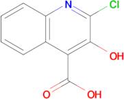 2-Chloro-3-hydroxyquinoline-4-carboxylic acid