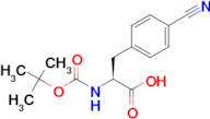 (S)-2-((tert-Butoxycarbonyl)amino)-3-(4-cyanophenyl)propanoic acid
