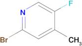 2-Bromo-5-fluoro-4-methylpyridine